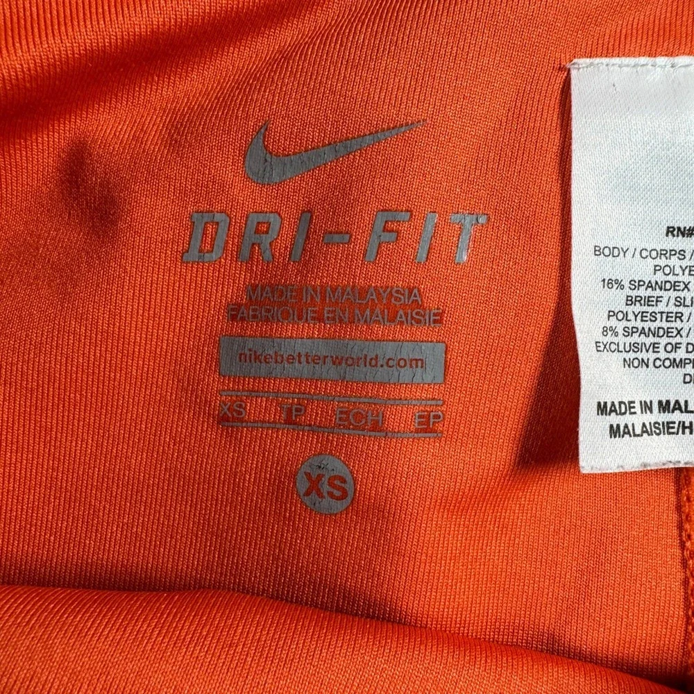 Nike Dri-FIT Phantom 2-in-1 Running Shorts Women's XS Blue Orange Lined Athletic